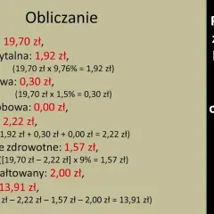 22 800 zł brutto na umowę zlecenie - ile wyniesie netto?