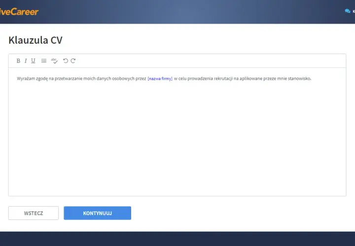 Klauzula CV co to? Zrozum jej znaczenie i uniknij problemów w rekrutacji