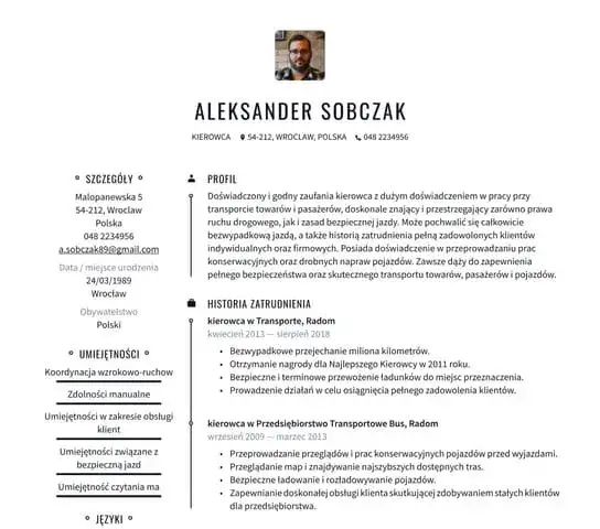 Zdjęcie Gdzie wpisać prawo jazdy w CV, aby zwiększyć swoje szanse na pracę